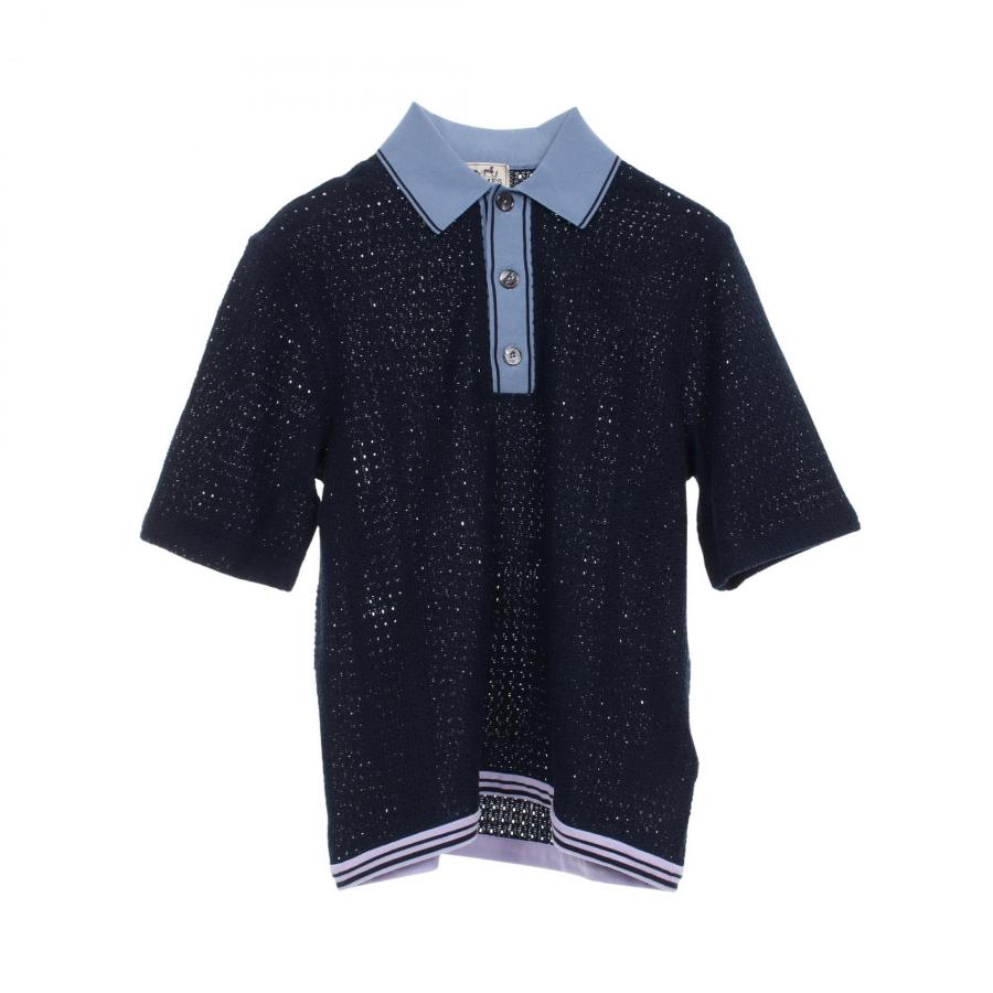 エルメス　ポロシャツ★サイズS  美品 楽天市場】HERMES エルメス ポロシャツ 半袖 Hロゴ H刺繍 コットン100