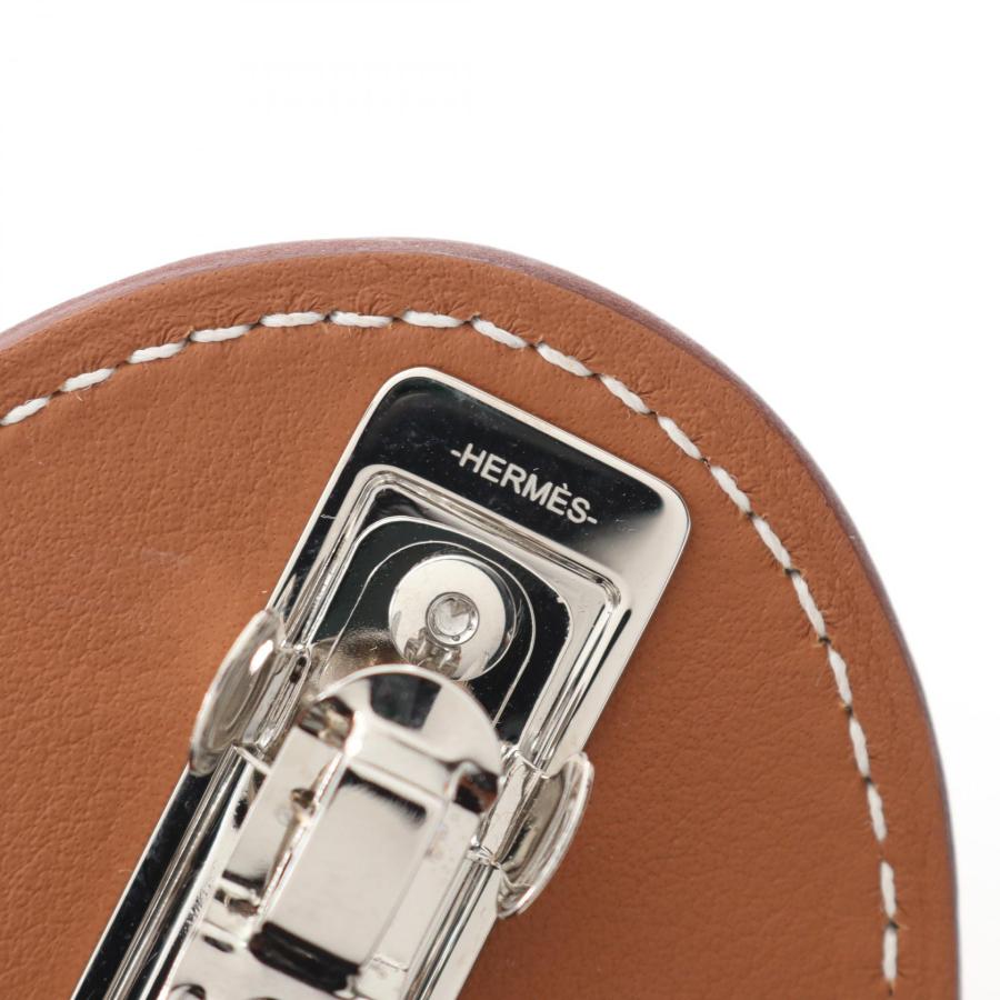 HERMES（エルメス） エヴリン ブランドオフ レザー バレッタ スイフト