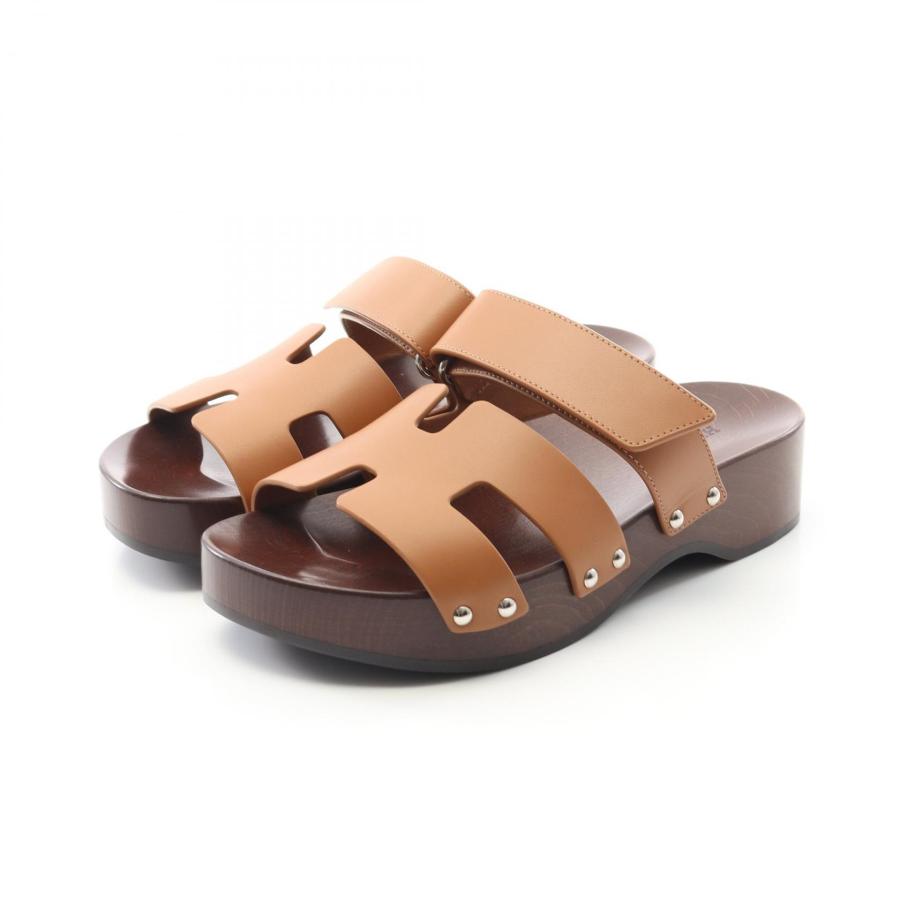 HERMES（エルメス） コス ブランドオフ レザー サンダル 中古