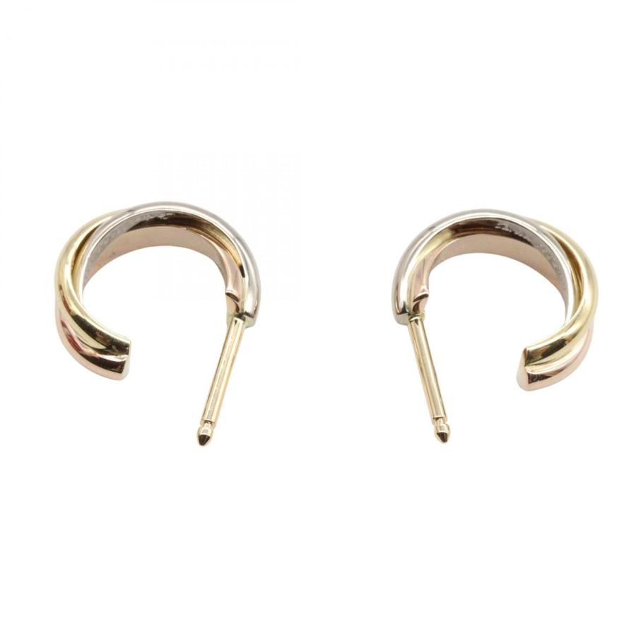 Cartier（カルティエ） トリニティピアス ブランドオフ CARTIER K18