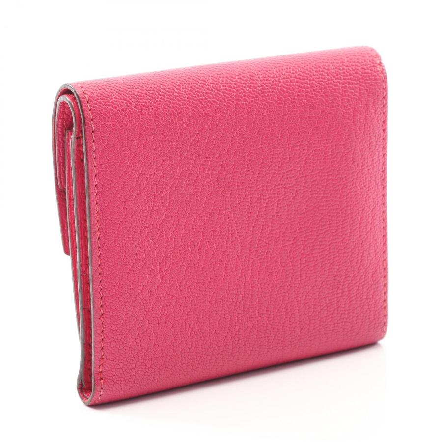 エルメス HERMES ティル 三つ折り財布 財布 レザー シェーブル シェーブル レディース ピンク系 【中古】 HERMES（エルメス） ティル ローズショッキング ブランドオフ その他