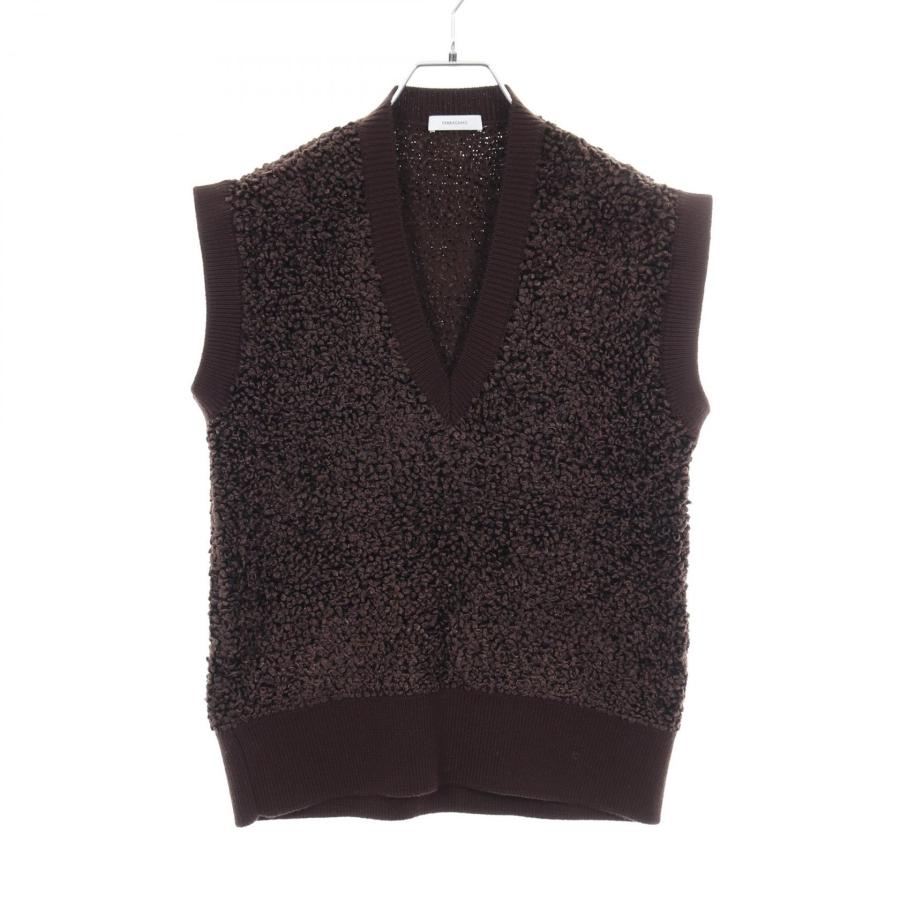 サルヴァトーレフェラガモ Salvatore Ferragamo ベスト 衣料品 トップス レーヨン レディース ブラウン系 【中古】 サルヴァトーレフェラガモ ブランドオフ Salvatore Ferragamo レーヨン