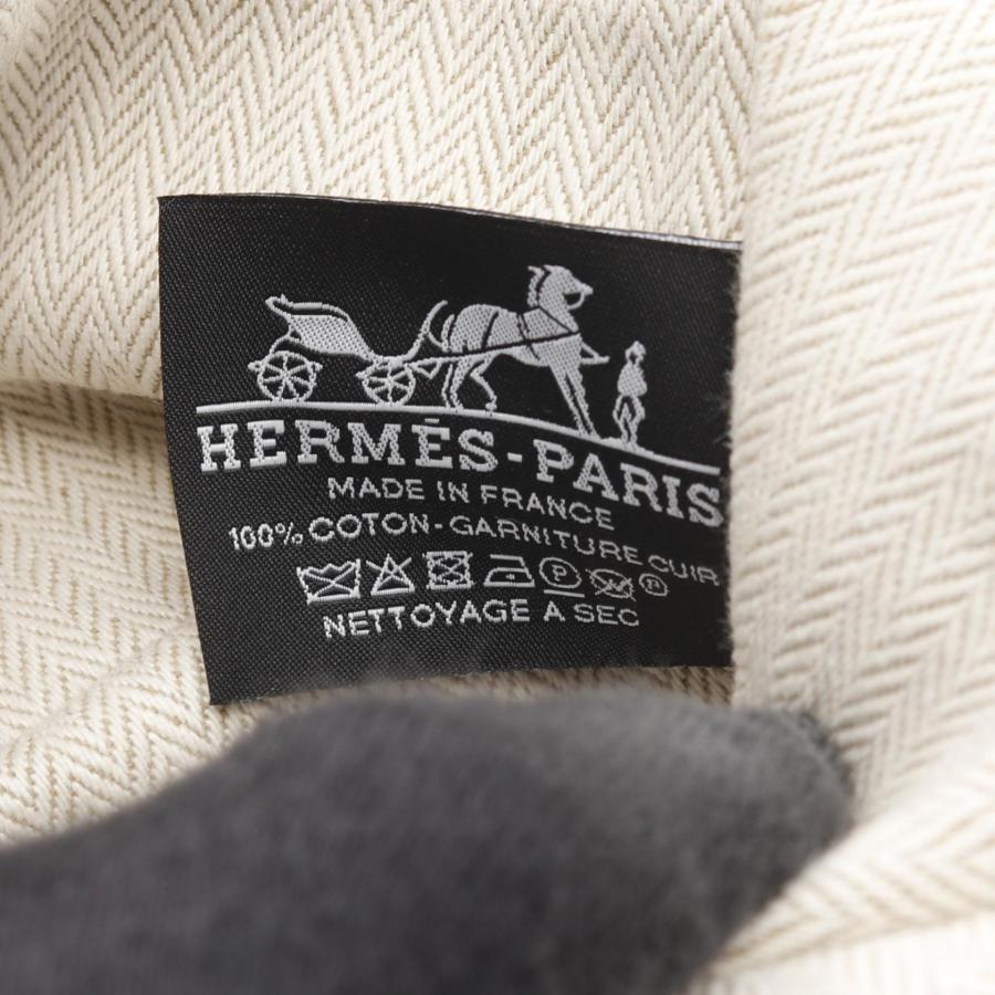 エルメス ボリードポーチ クレイジーH フランボワーズ オレンジ ブランドオフ HERMES キャンバス ポーチ トワル_3