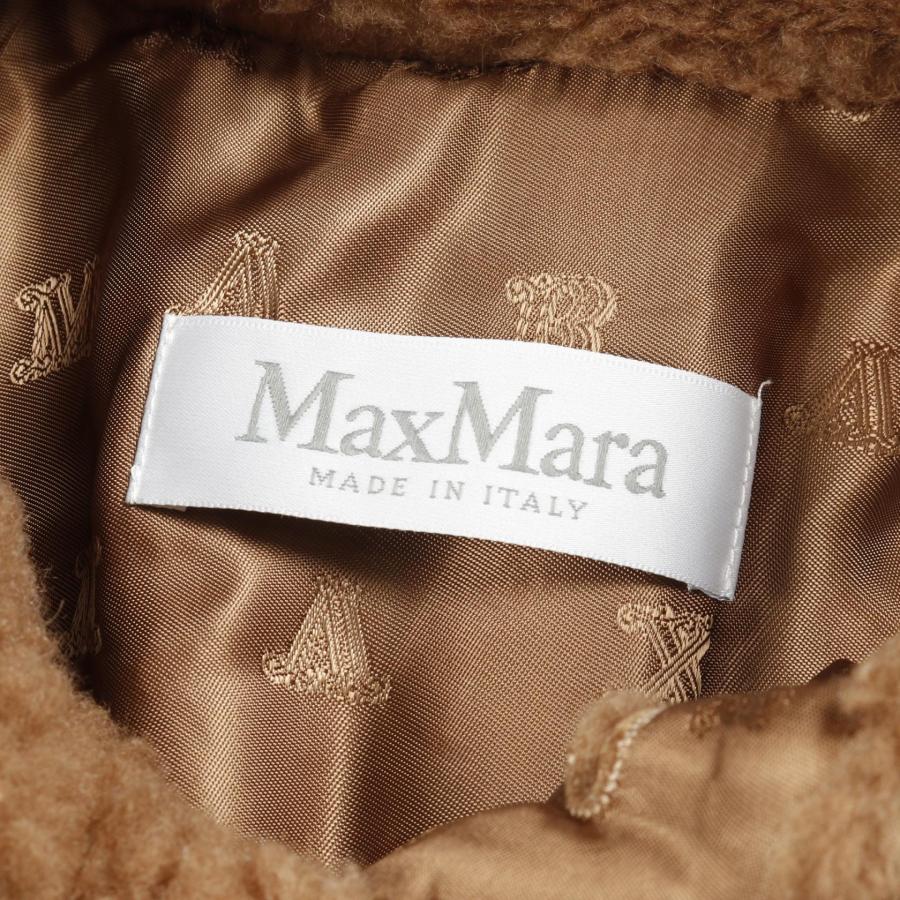 マックスマーラー風 テディベア ポンチョ 新品タグ付き アルパカ ウール シルク 美品 Max Mara マックスマーラ 22AW 473609236 アルパカ×ウール×シルク