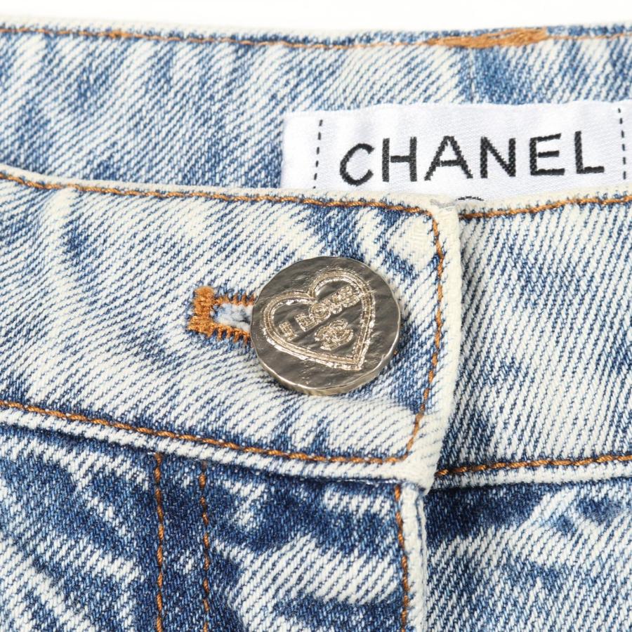 CHANEL（シャネル） ココマークボタン ブランドオフ コットン デニム