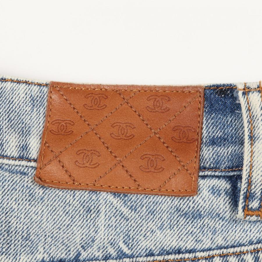 CHANEL（シャネル） ココマークボタン ブランドオフ コットン デニム