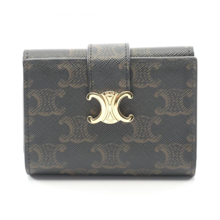 CELINE（セリーヌ） トリオンフ ファインウォレット ブランドオフ