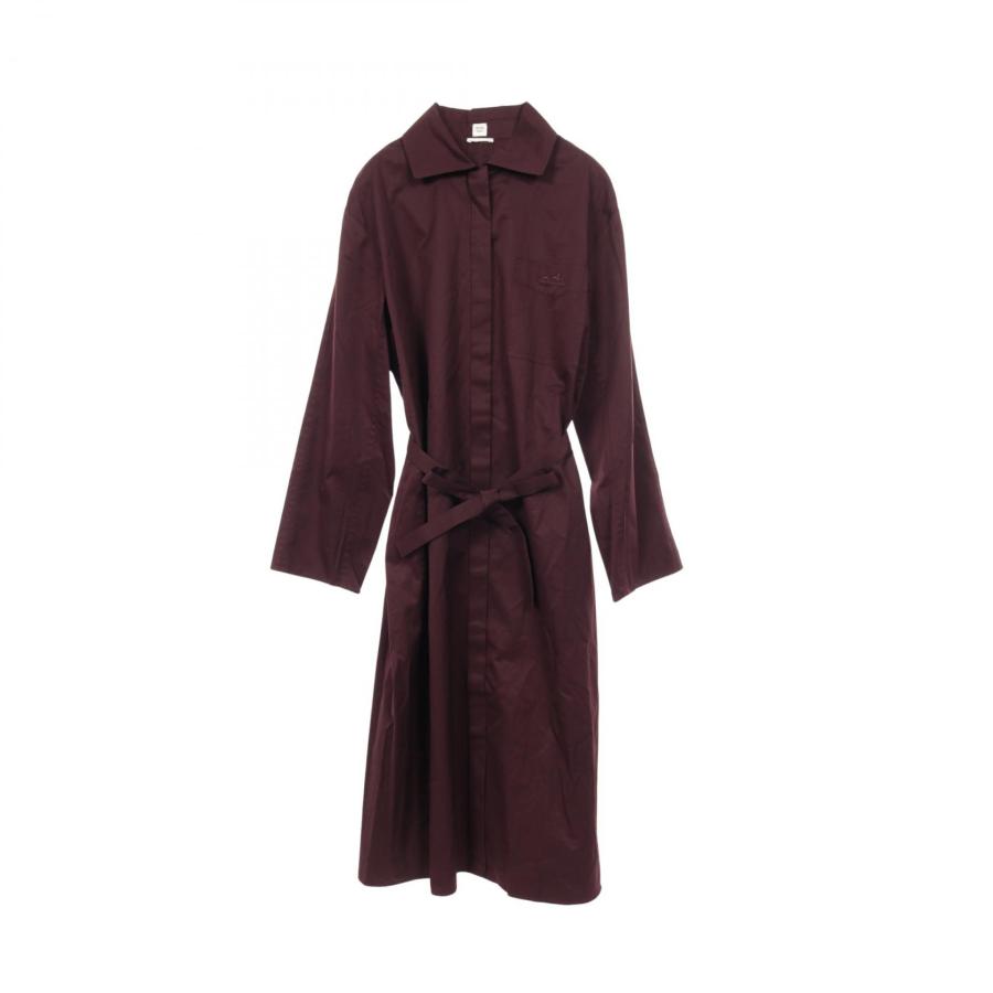 HERMES（エルメス） カレーシュ刺繍 ブランドオフ コットン ワンピース  