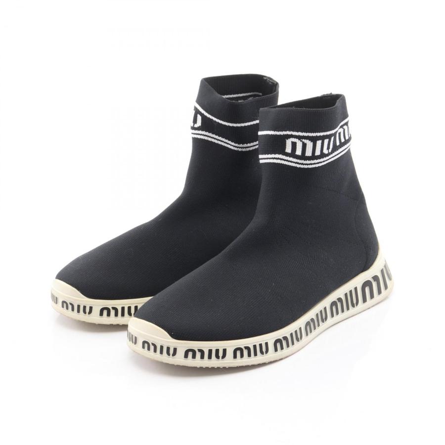 ミュウ ブランドオフ Miu ファブリック スニーカー 中古 レディース