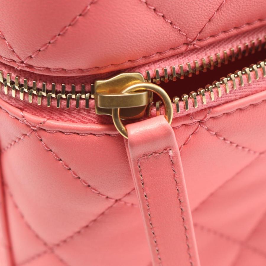 シャネル CHANEL マトラッセ ショルダーバッグ バッグ レザー レディース ピンク系 【中古】 中古・古着通販】CHANEL (シャネル) マトラッセ23 Wフラップチェーン