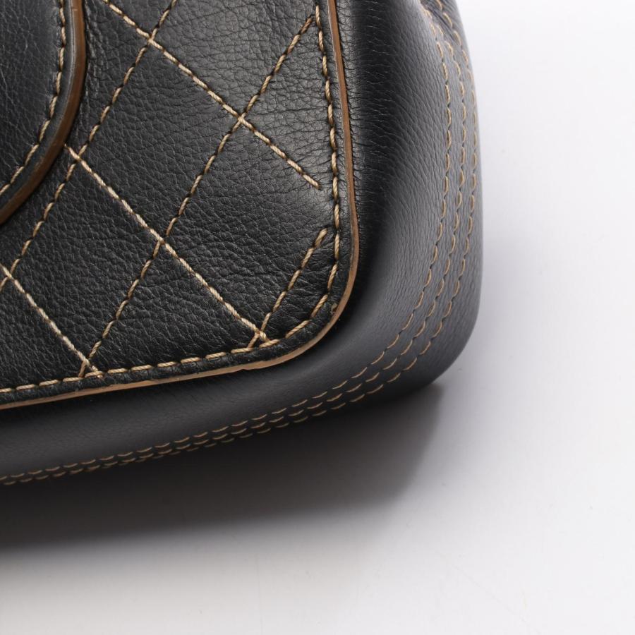 シャネル マトラッセ Wフラップ ブランドオフ CHANEL レザー ショルダーバッグ ラムスキン 中古 レディースの画像