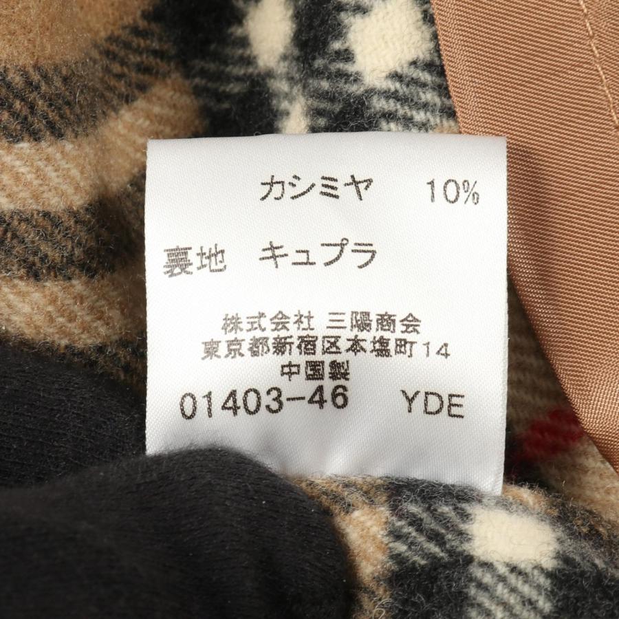 美品 BURBERRY LONDON カシミア ウールコート　ブラック L相当 バーバリーロンドン ブランドオフ BURBERRY LONDON ウール その他