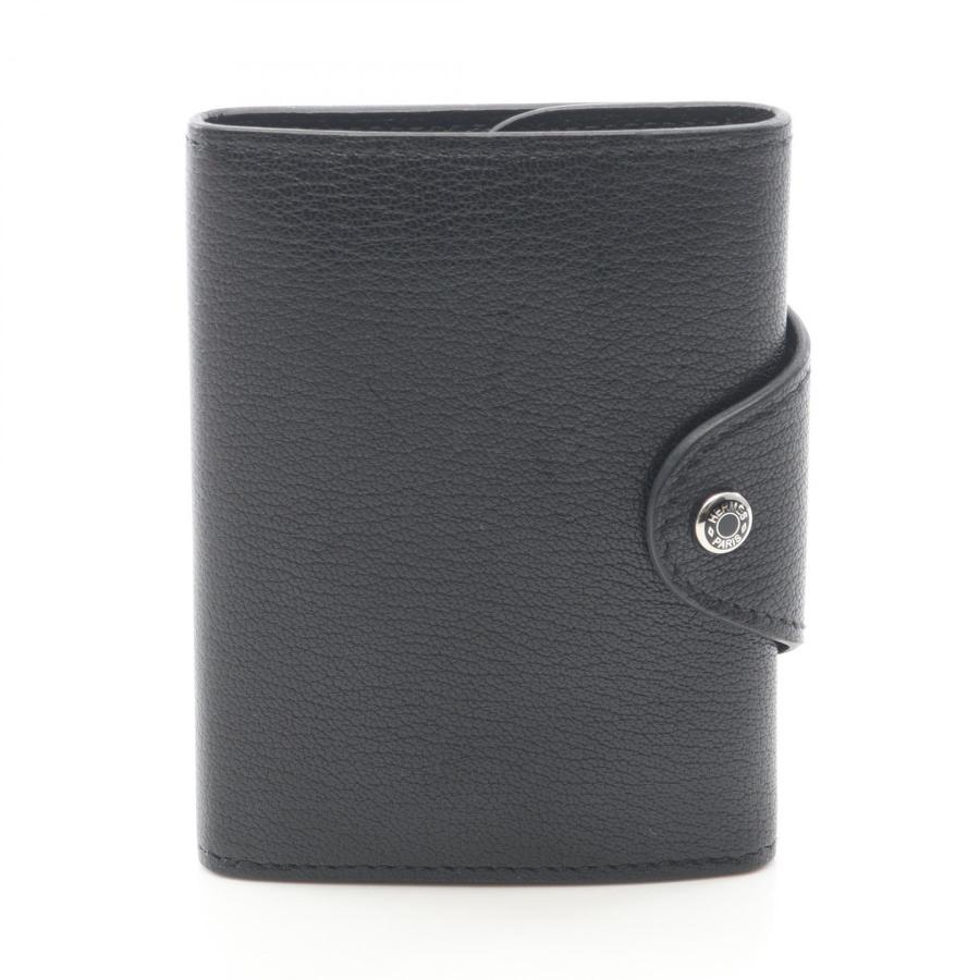 HERMES（エルメス） イリアード コンパクト ブランドオフ レザー 三