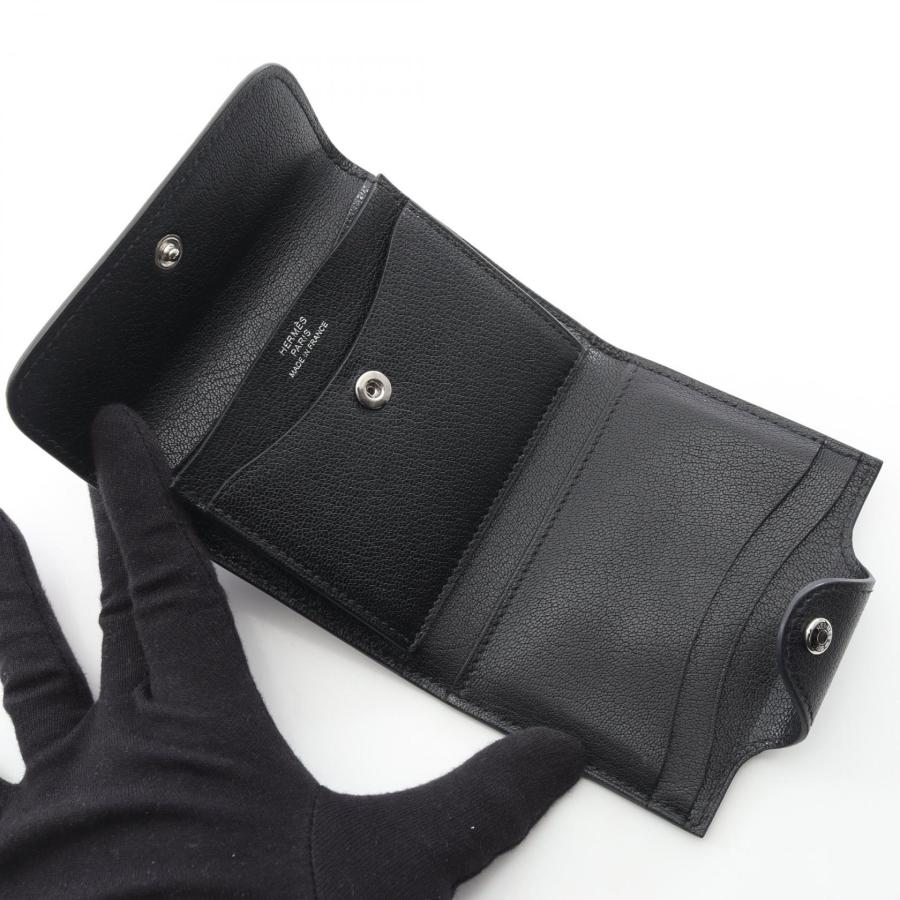 HERMES（エルメス） イリアード コンパクト ブランドオフ レザー 三