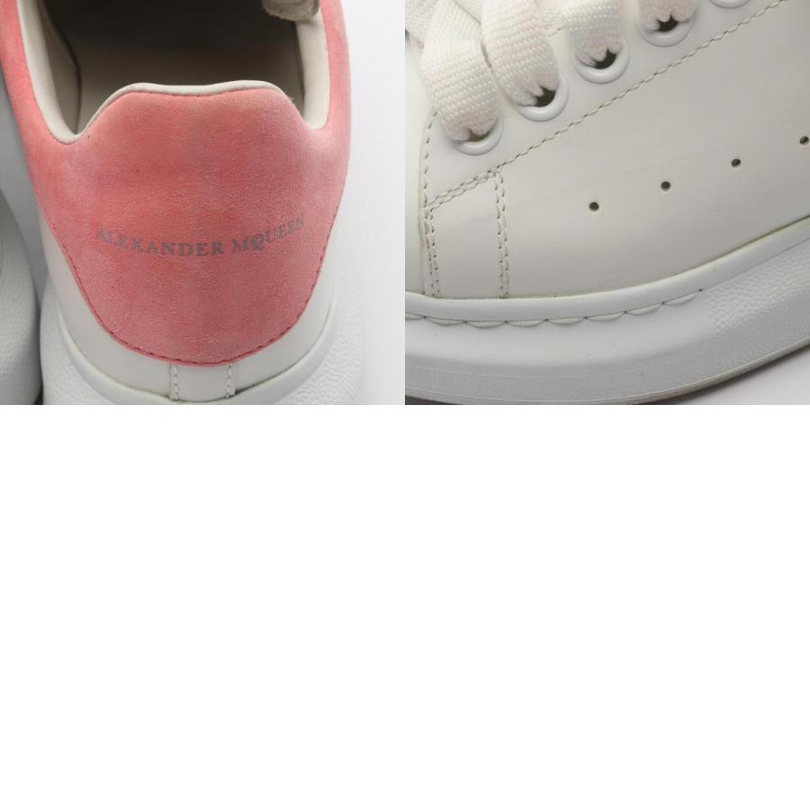 お*り様 【美品】アレキサンダーマックイーン スニーカー 34 ピンクベージュ※ アレキサンダーマックイーン ブランドオフ Alexander McQueen レザー