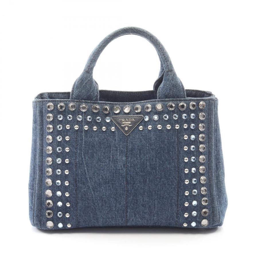 PRADA（プラダ） CANAPA カナパ ブランドオフ デニム トートバッグ