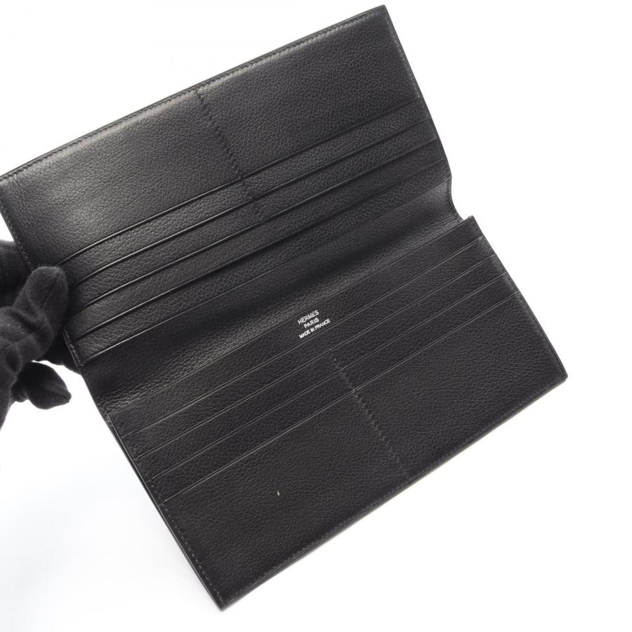 HERMES（エルメス） MC2 メンデル ブランドオフ レザー 二つ折り長財布