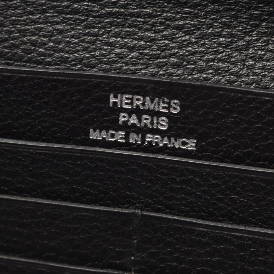 HERMES（エルメス） MC2 メンデル ブランドオフ レザー 二つ折り長財布