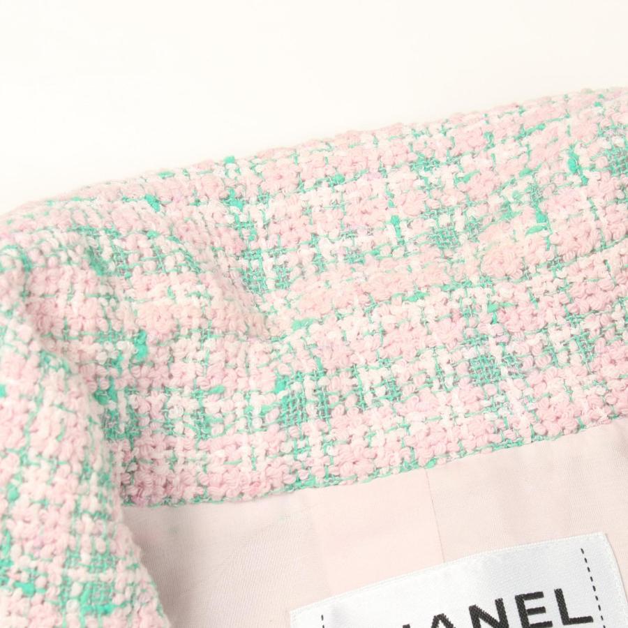 シャネル ココマークボタン ツイード ブランドオフ CHANEL その他 その他ジャケット 中古 レディースの画像
