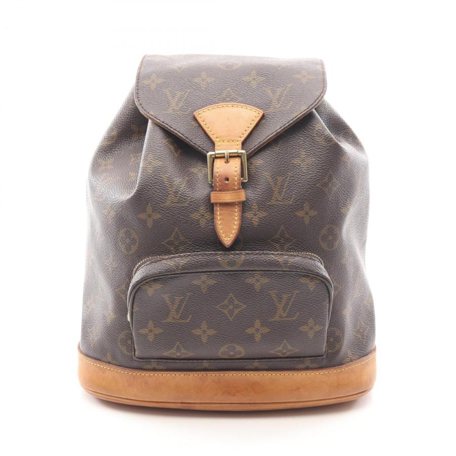 鑑定済/美品 ルイヴィトンモンスリMM モノグラム　リュック バック LOUIS VUITTON（ルイ・ヴィトン） モンスリMM ブランドオフ リュック