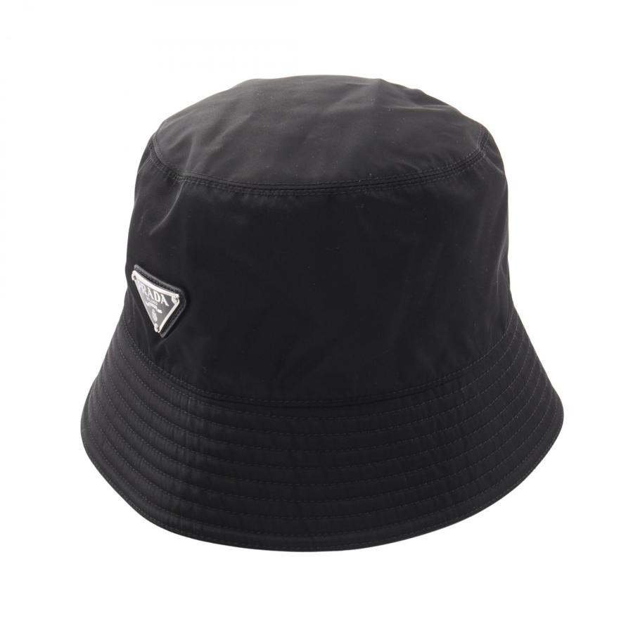Prada Re-Nylon キャスケット トライアングルロゴハット PRADA（プラダ） Re-Nylon トライアングルロゴ バケット ブランドオフ