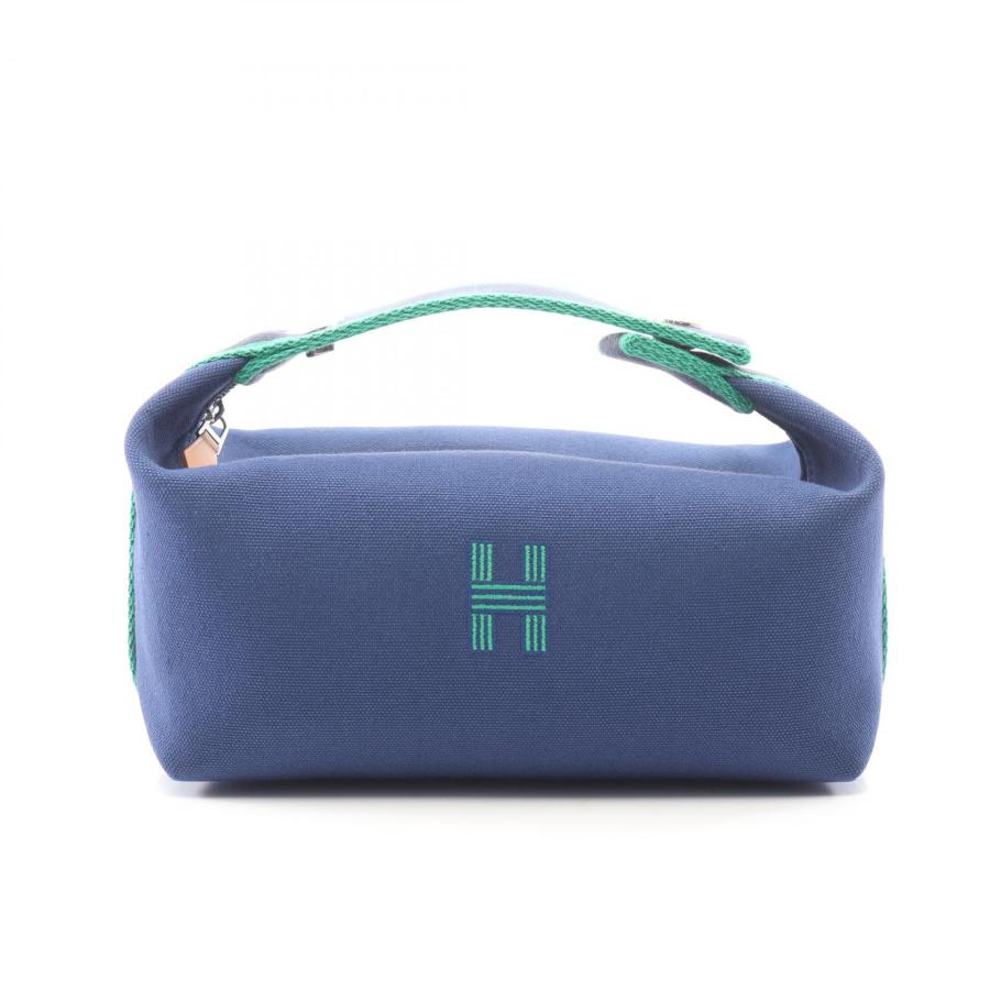 【美品】HERMES エルメス ブリッド・ア・ブラックPM ハンドバッグ HERMES（エルメス） ブリッドアブラックPM ブランドオフ キャンバス