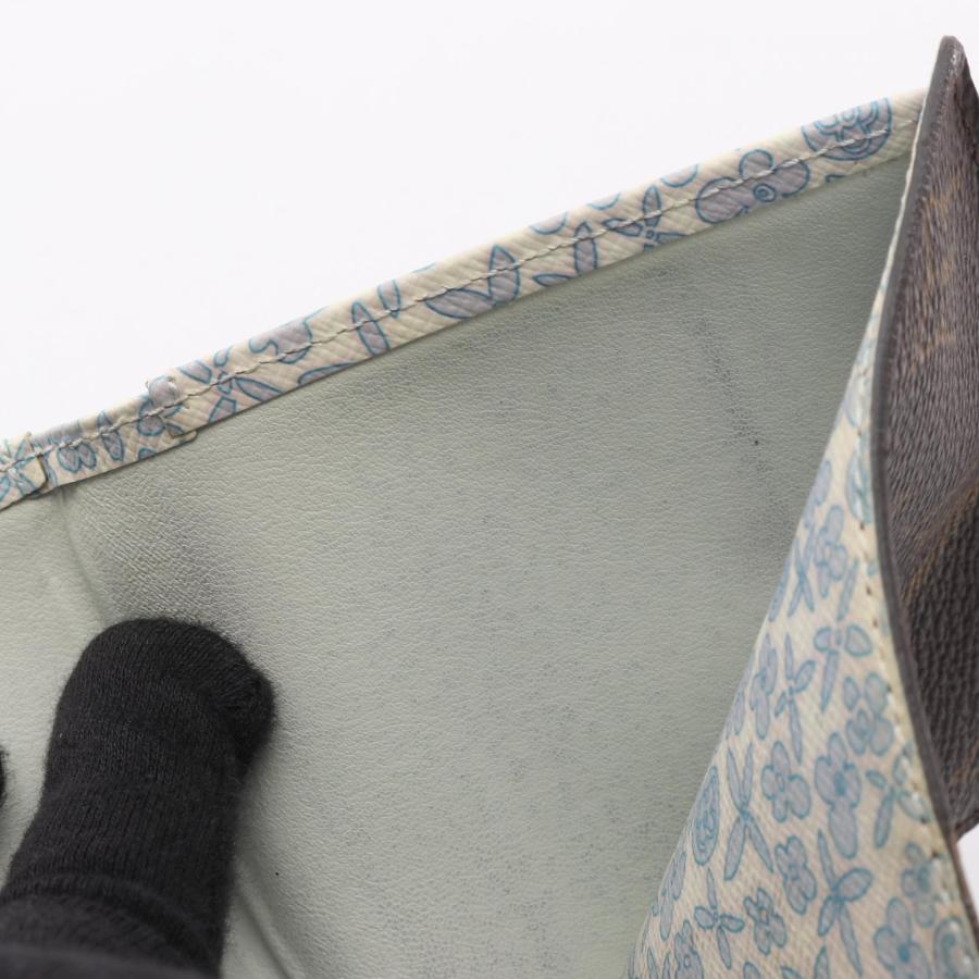 LOUIS VUITTON ルイ・ヴィトン Wホック財布 ポルトフォイユ エリーズ モノグラムフルリ ヴィオレ LOUIS VUITTON（ルイ・ヴィトン） ポルトフォイユ エリーズ モノグラム