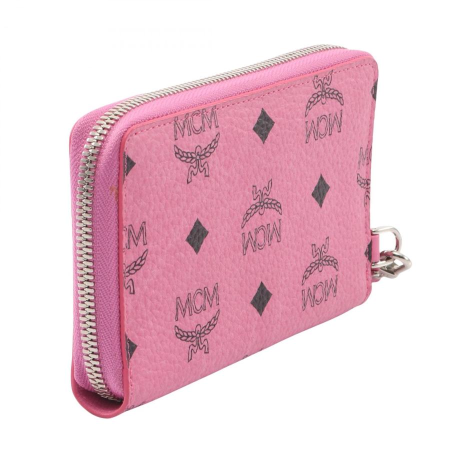 MCM（エムシーエム） ヴィセトス ブランドオフ レザー ラウンド財布