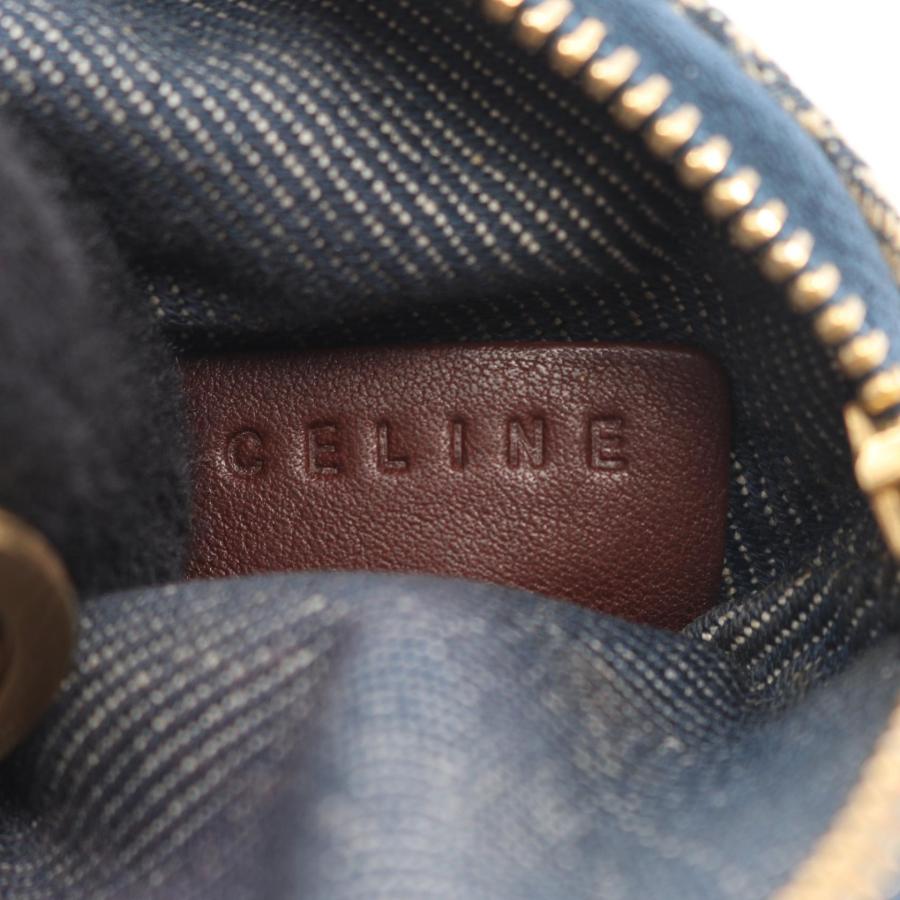 CELINE（セリーヌ） マカダム キーリング付き ブランドオフ デニム