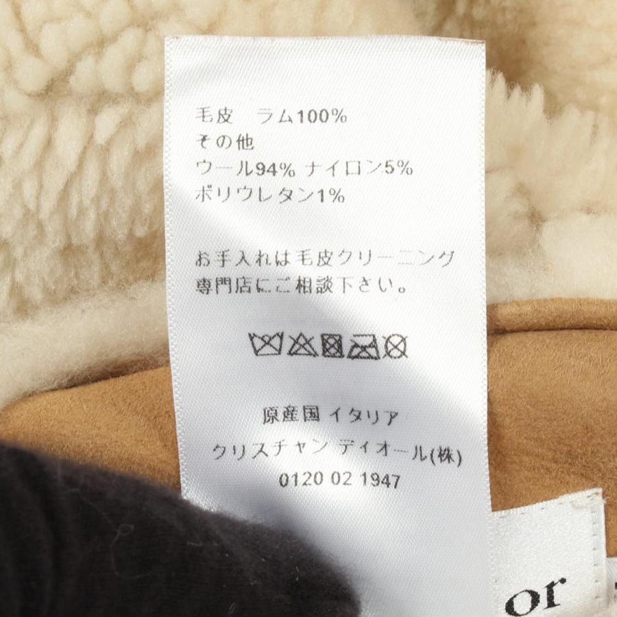 クリスチャンディオール BEE刺繍 リバーシブル ボア ブランドオフ Christian Dior レザー その他ジャケット シ_4