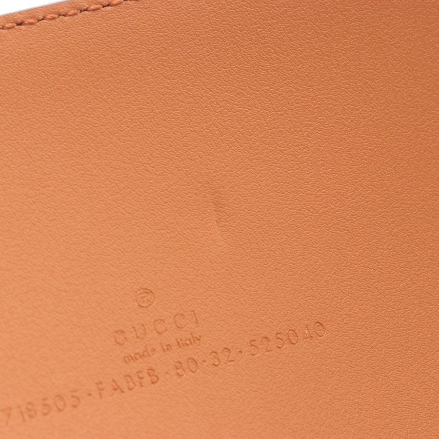 グッチ GGスプリーム ブランドオフ GUCCI レザー ベルト 中古 レディース_6
