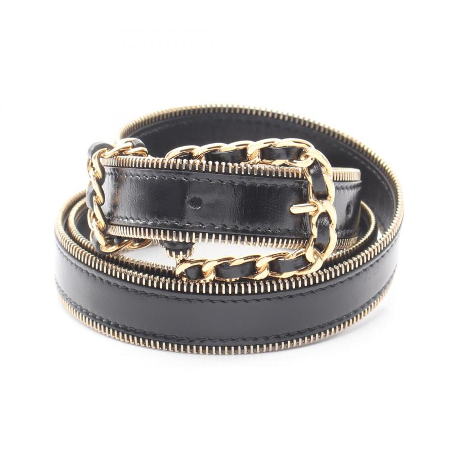 CHANEL（シャネル） ココマーク ブランドオフ レザー ベルト 中古
