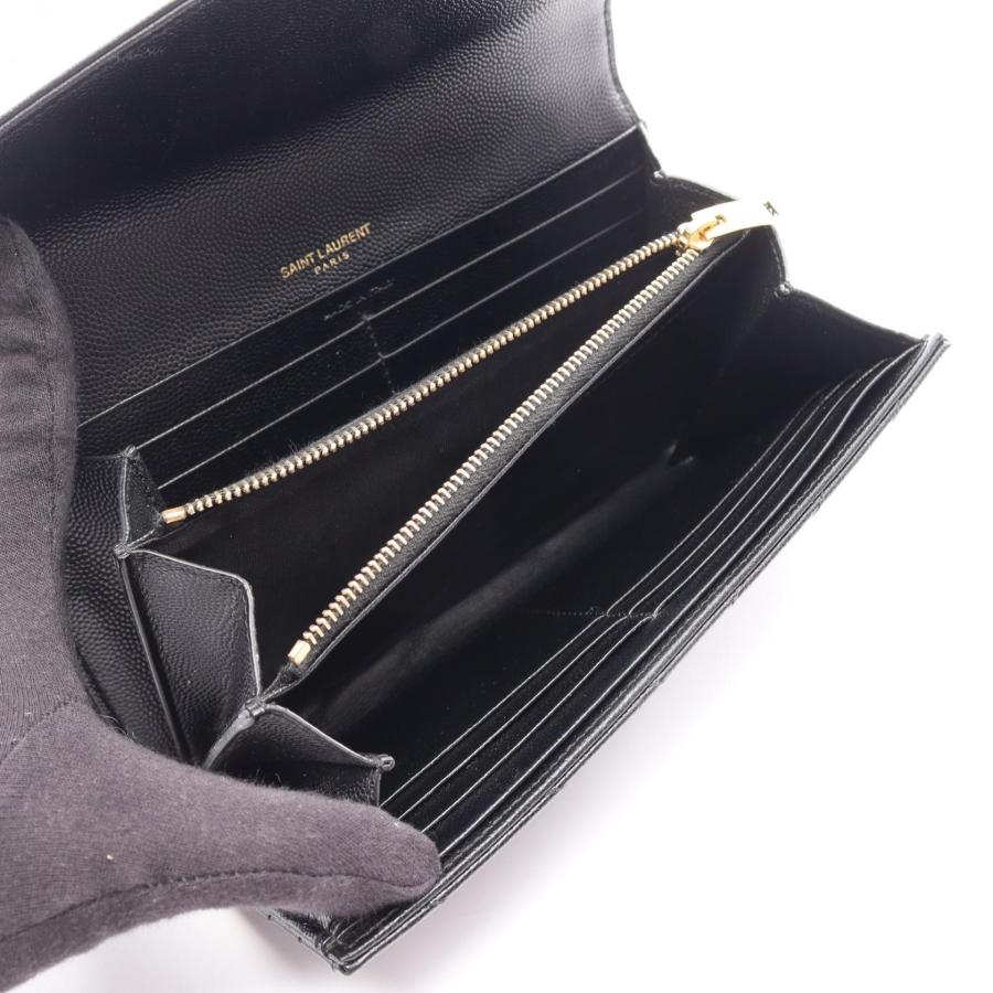 SAINT LAURENT サンローランパリ 二つ折り長財布  モノグラム サンローランパリ モノグラム ブランドオフ SAINT LAURENT PARIS