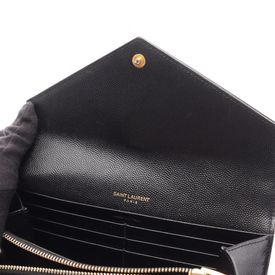 SAINT LAURENT サンローランパリ 二つ折り長財布  モノグラム サンローランパリ モノグラム ブランドオフ SAINT LAURENT PARIS