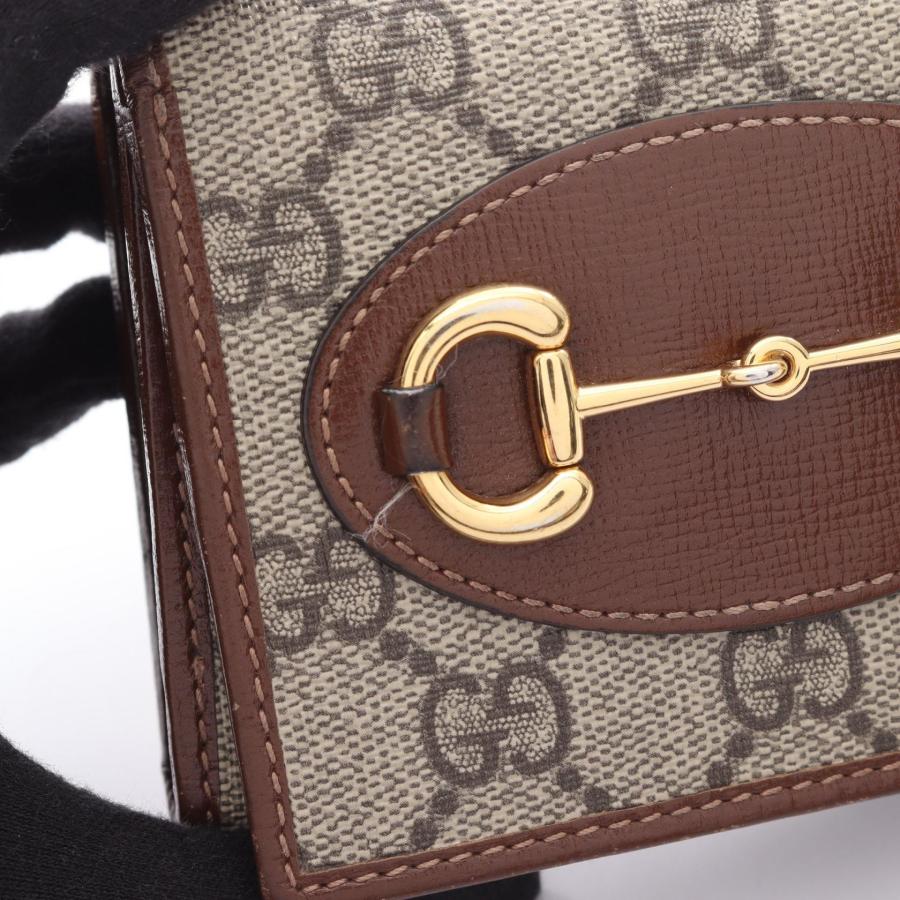 GUCCI（グッチ） ホースビット 1955 GGスプリーム ブランドオフ レザー