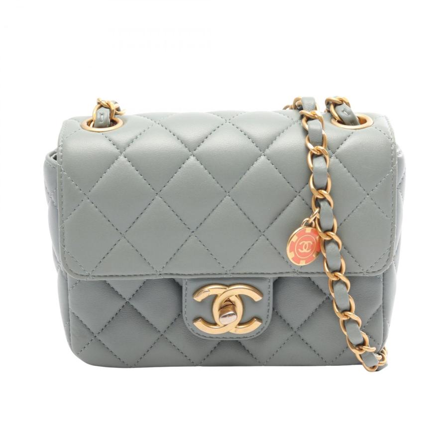 CHANEL（シャネル） ミニマトラッセ ブランドオフ ラムスキン（羊革