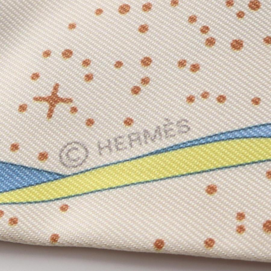HERMES（エルメス） ツイリー SPACE DERBY リボン ブランドオフ シルク