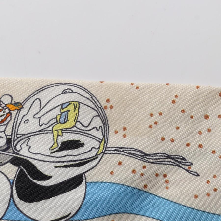 HERMES（エルメス） ツイリー SPACE DERBY リボン ブランドオフ シルク