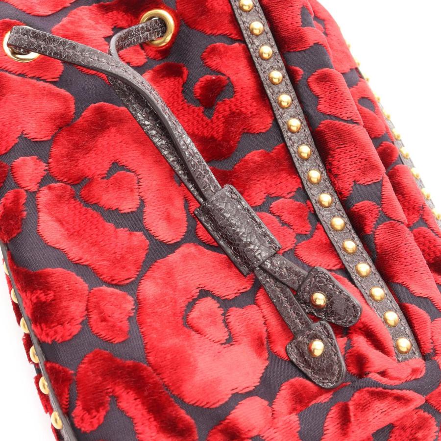 PRADA（プラダ） 巾着 ポーチ ブランドオフ ファブリック ハンドバッグ