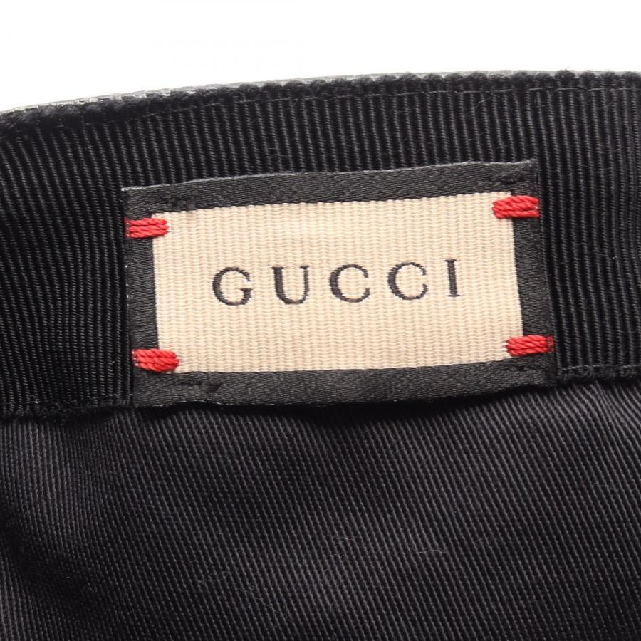 GUCCI（グッチ） GGクリスタル ブランドオフ ナイロン キャップ 中古
