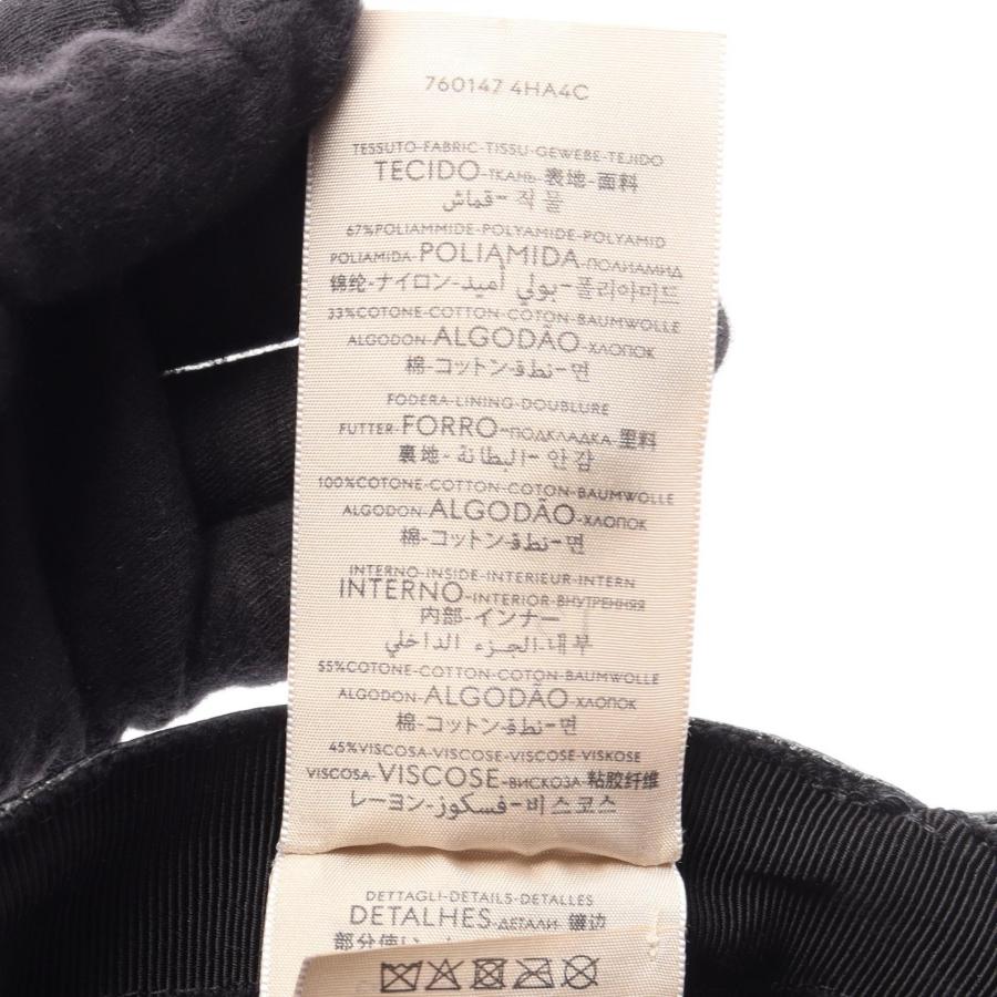 GUCCI（グッチ） GGクリスタル ブランドオフ ナイロン キャップ 中古