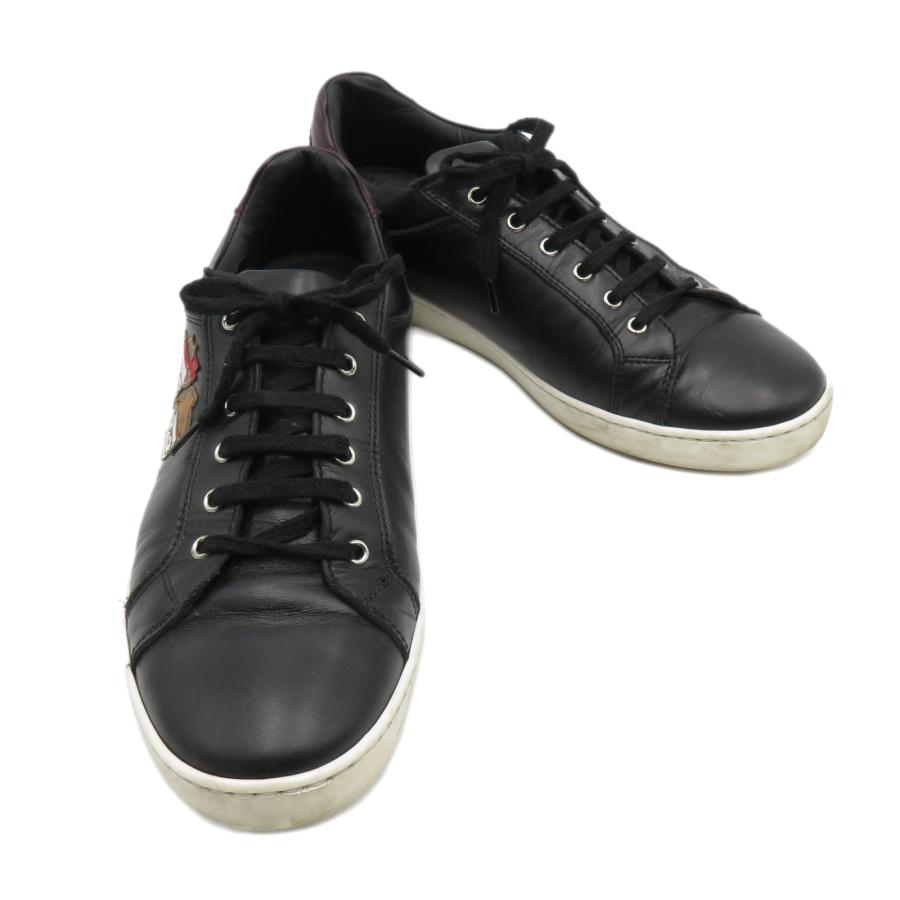 D G ディーアンドジー スニーカー カウボーイ スニーカー ブラック系 レザー 中古 レディース ブランドオフ Yahoo 店 通販 Yahoo ショッピング