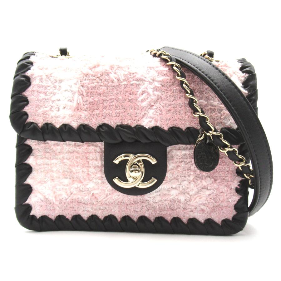 Chanel シャネル ショルダーバッグ ミニフラップチェーンショルダー ピンク系 その他 中古 レディース ブランドオフ Yahoo 店 通販 Yahoo ショッピング
