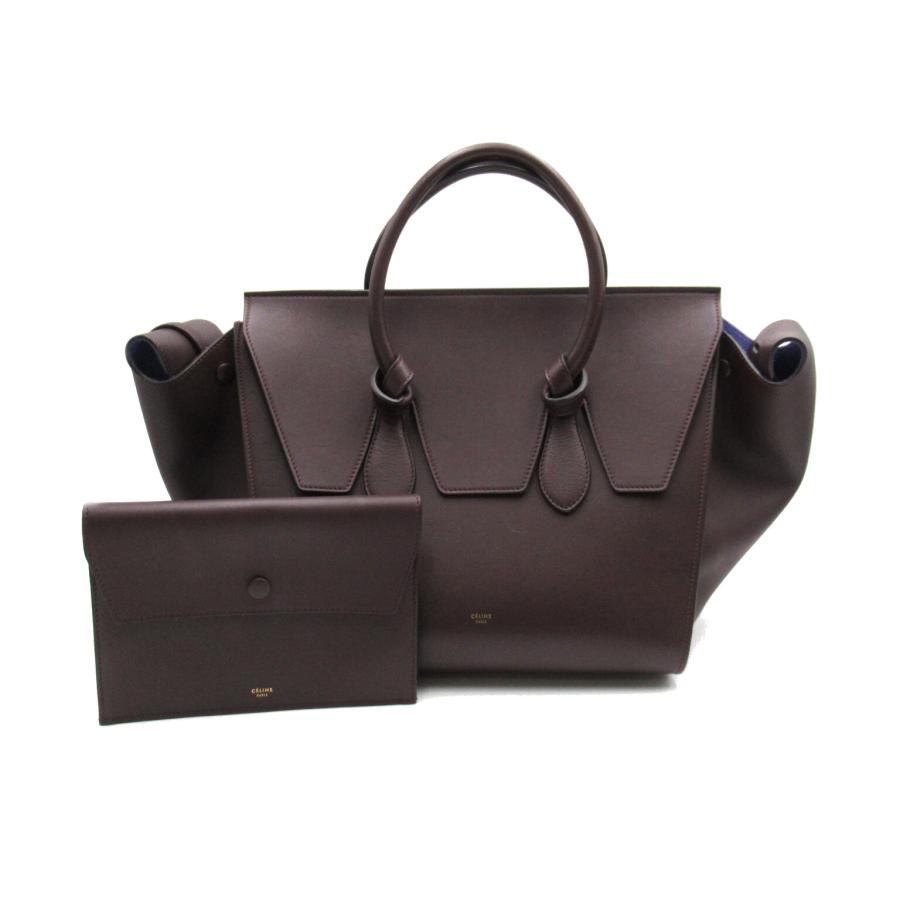 CELINE ボルドー ハンドバッグ