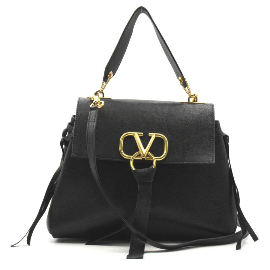 Valentino ヴァレンチノ 2wayショルダーバッグ Vリングショルダー  