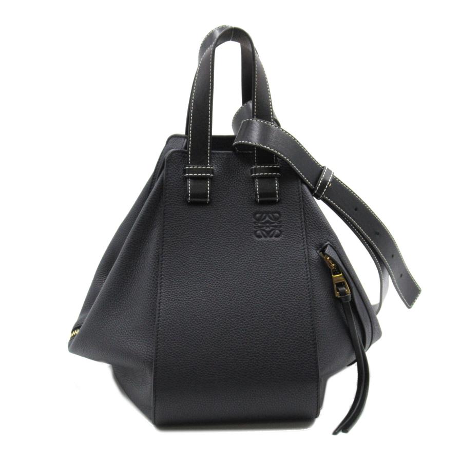 LOEWE ロエベ 2wayショルダーバッグ ハンモック スモール ネイビー系  