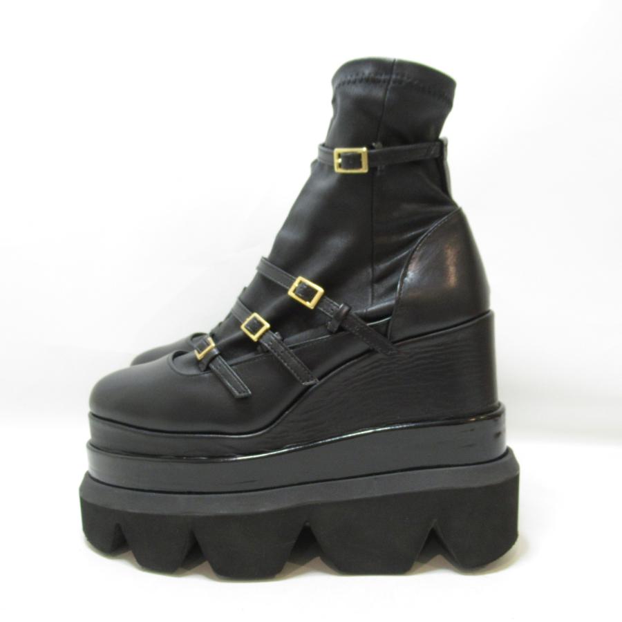 sacai Sacai サカイ ブーツ プラットフォームアンクルブーツ sacai Sacai サカイ ブーツ プラットフォームアンクルブーツ