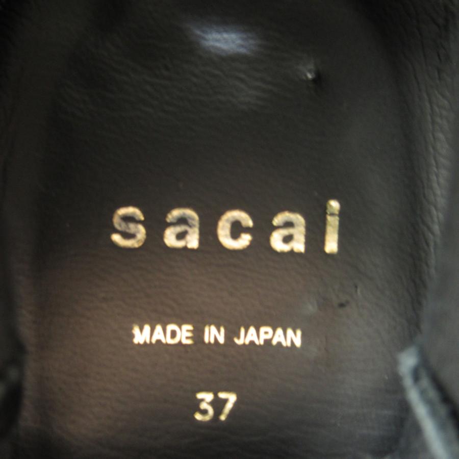 sacai Sacai サカイ ブーツ プラットフォームアンクルブーツ sacai Sacai サカイ ブーツ プラットフォームアンクルブーツ