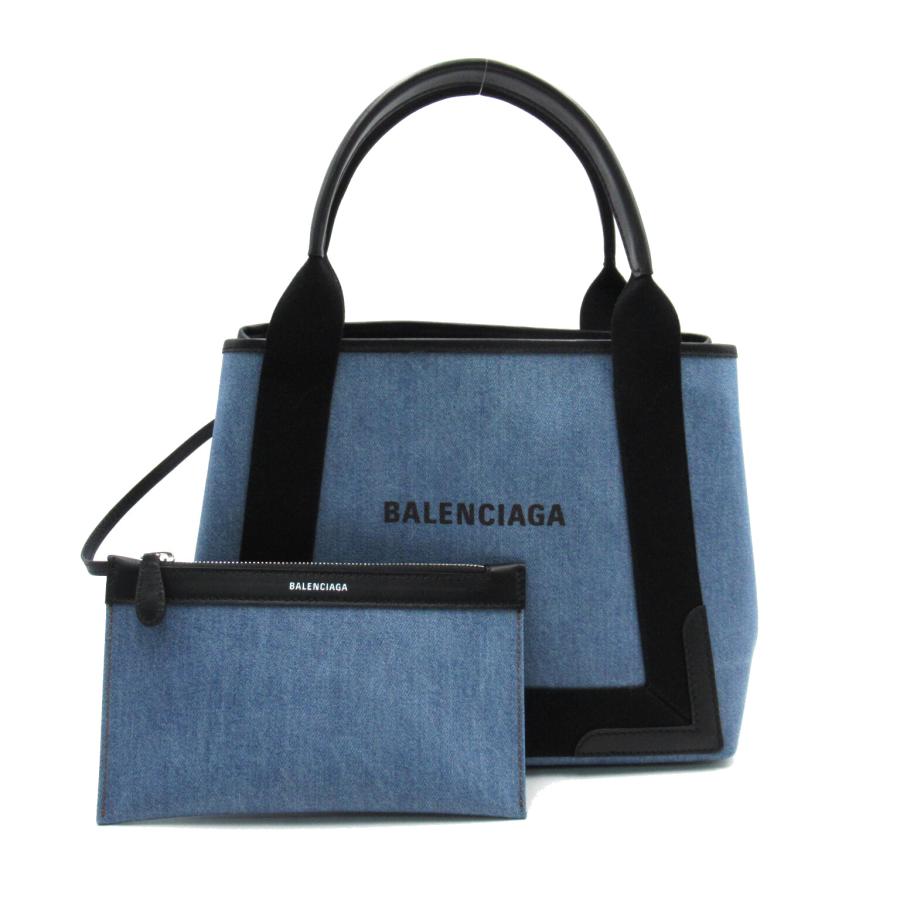 BALENCIAGA バレンシアガ トートバッグ バスデニム ブルー系 デニム  
