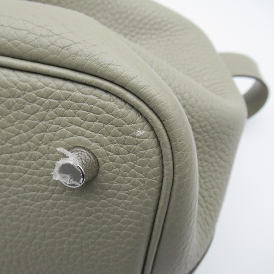 HERMES エルメス トートバッグ ピコタンロックMM セージ カーキ HERMES エルメス トートバッグ ピコタンロックMM セージ カーキ